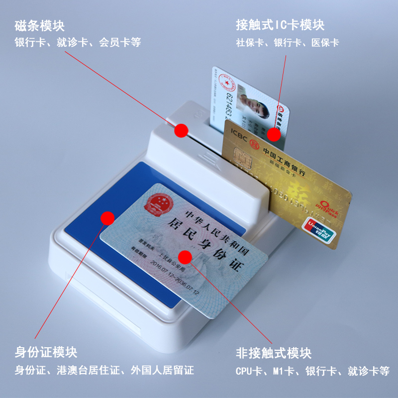 華大HD-100多功能社?？ㄗx卡器